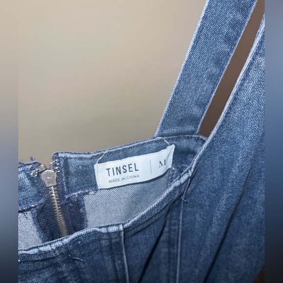 Blue Denim Dress - Picture 3 of 4